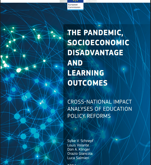 Megjelent a The Pandemic,  Socioeconomic  Disadvantage and Learning Outcomes című uniós kiadvány, benne Boza István, Hermann Zoltán és Horn Dániel közös fejezetével