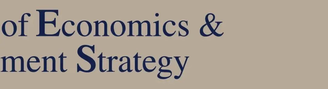 Megjelent Somogyi Róbert cikke a Journal of Economics & Management Strategy folyóiratban