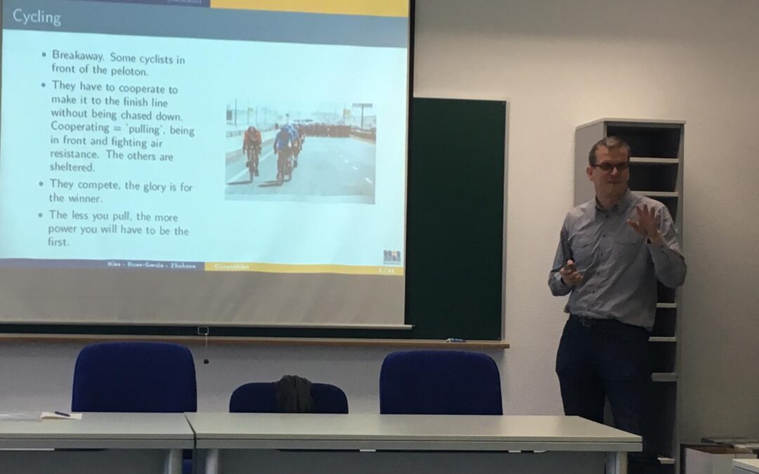 Conference presentation by Hubert János KISS at the Universidad Autónoma de Madrid