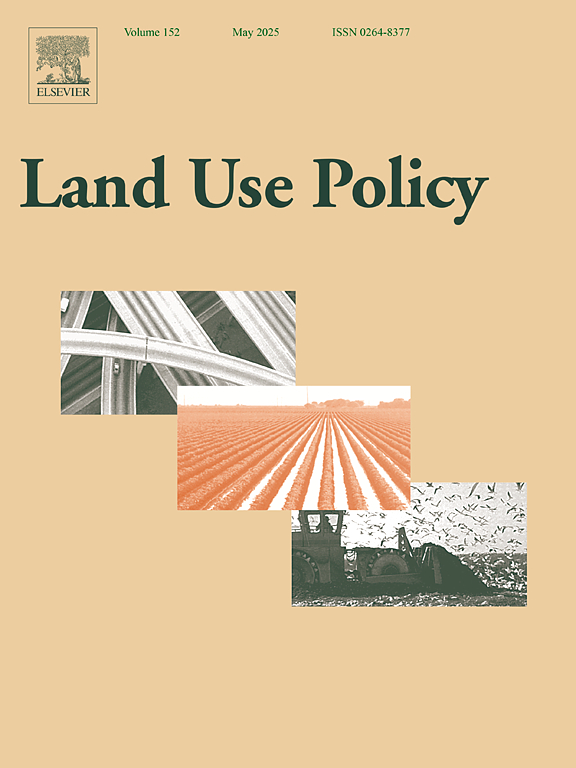 The intertwined geographies of agricultural land and human settlement in Europe