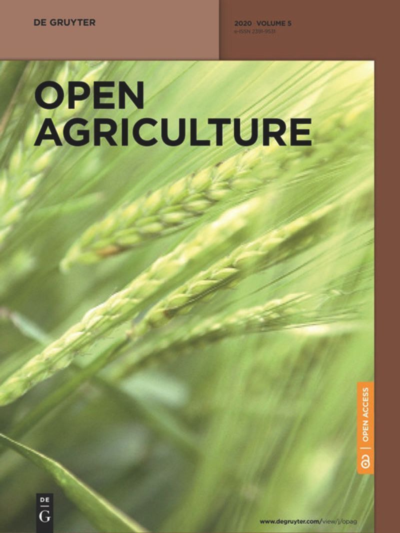 Podruzsik Szilárd és Fertő Imre cikke megjelent az Open Agriculture folyóiratban