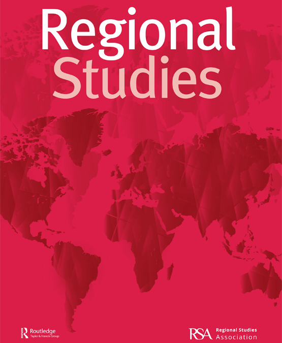 Megjelent Elekes Zoltán, Tóth Gergő és szerzőtársuk cikke a Regional Studies folyóiratban