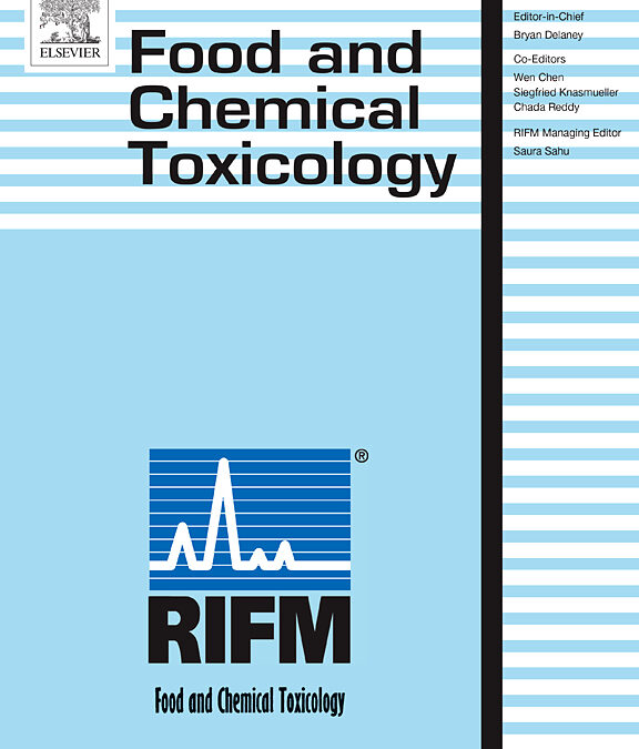 New journal article in the journal Food and Chemical Toxicology, co-authored by László SIPOS
