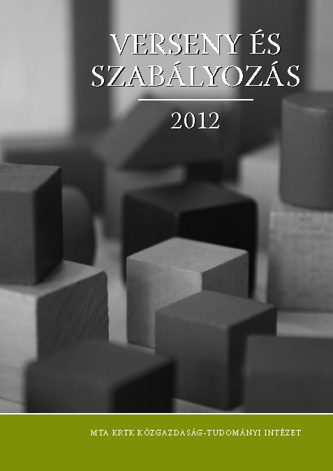 VERSENY ÉS SZABÁLYOZÁS 2012