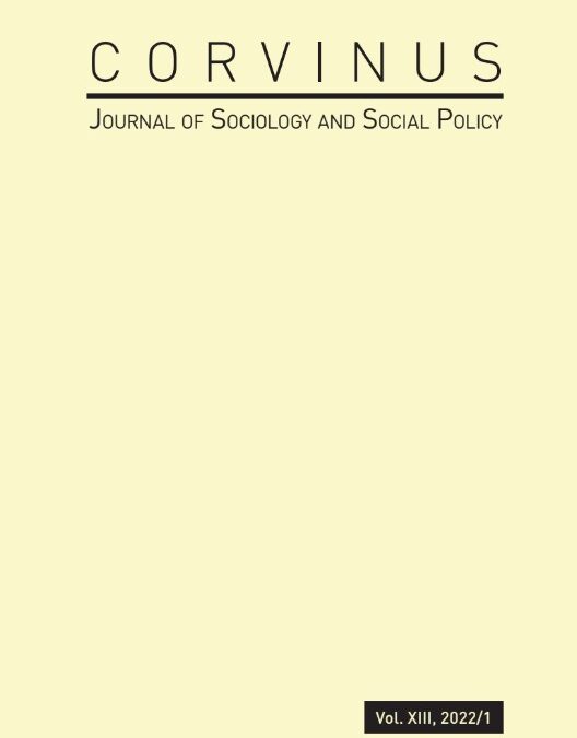 Laki Mihály tanulmánya megjelent a Corvinus Journal of Sociology and Social Policy folyóiratban
