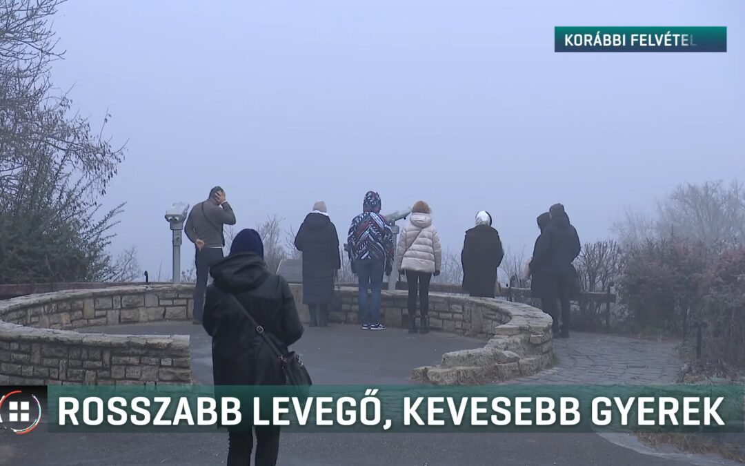 Kevesebb gyerek születik ott, ahol magasabb a légszennyezés – interjú Szabó-Morvai Ágnessel